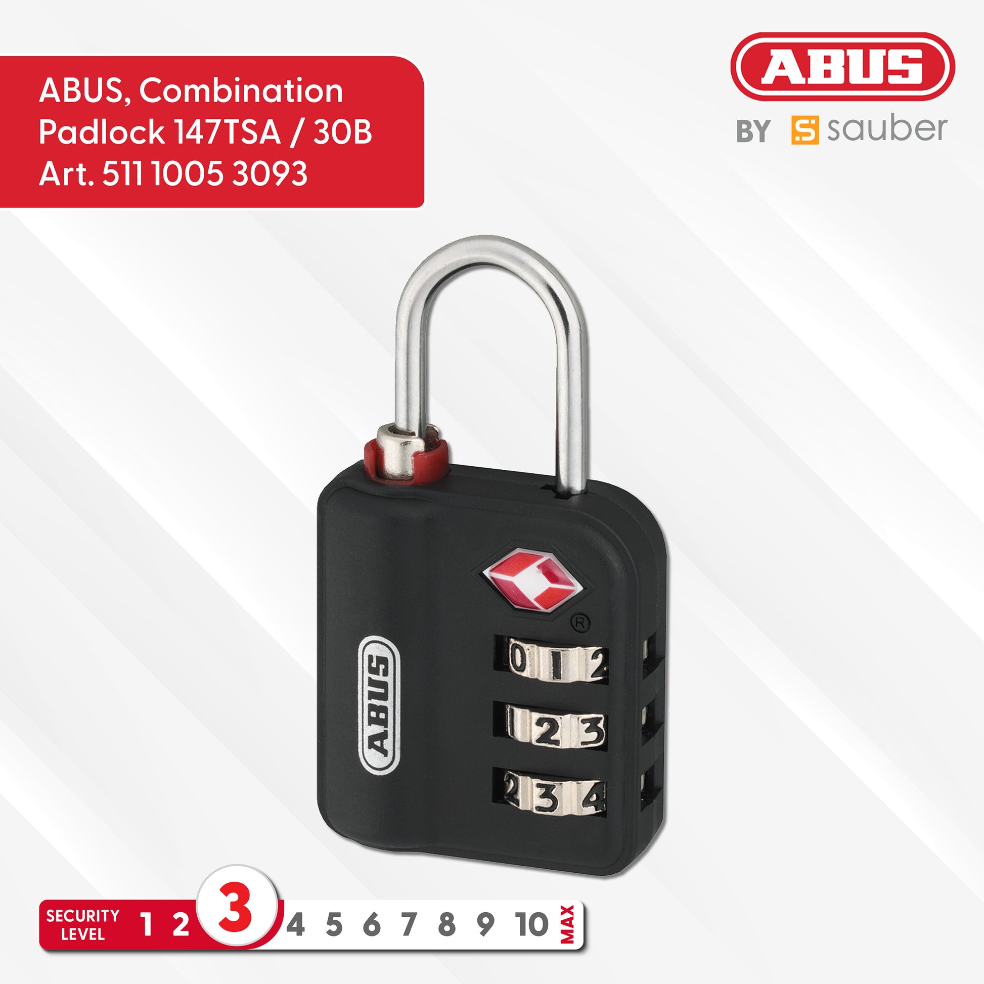 ABUS Combination Padlock 147TSA / 30B