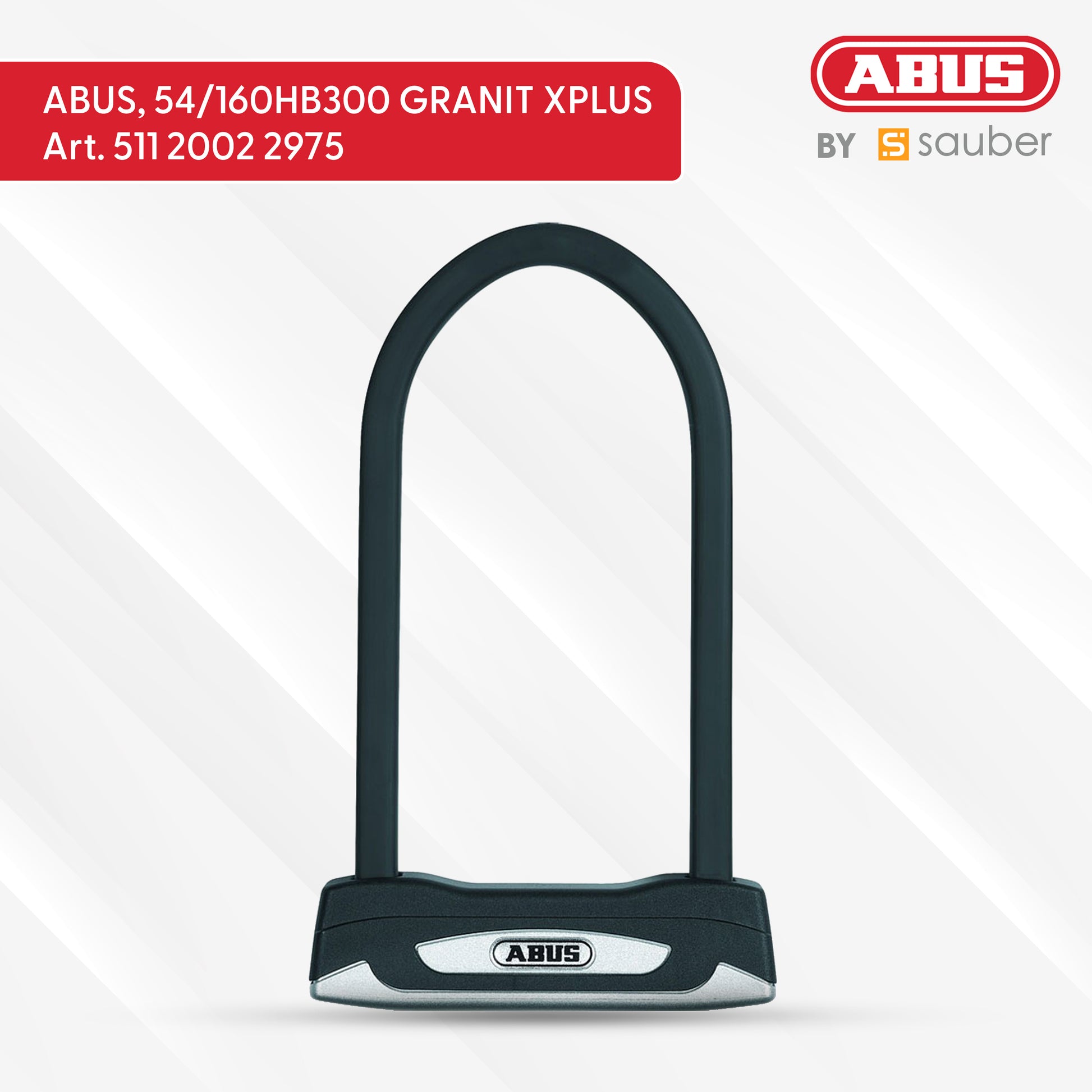 Bike lock 54/160HB300 GRANIT XPLUS