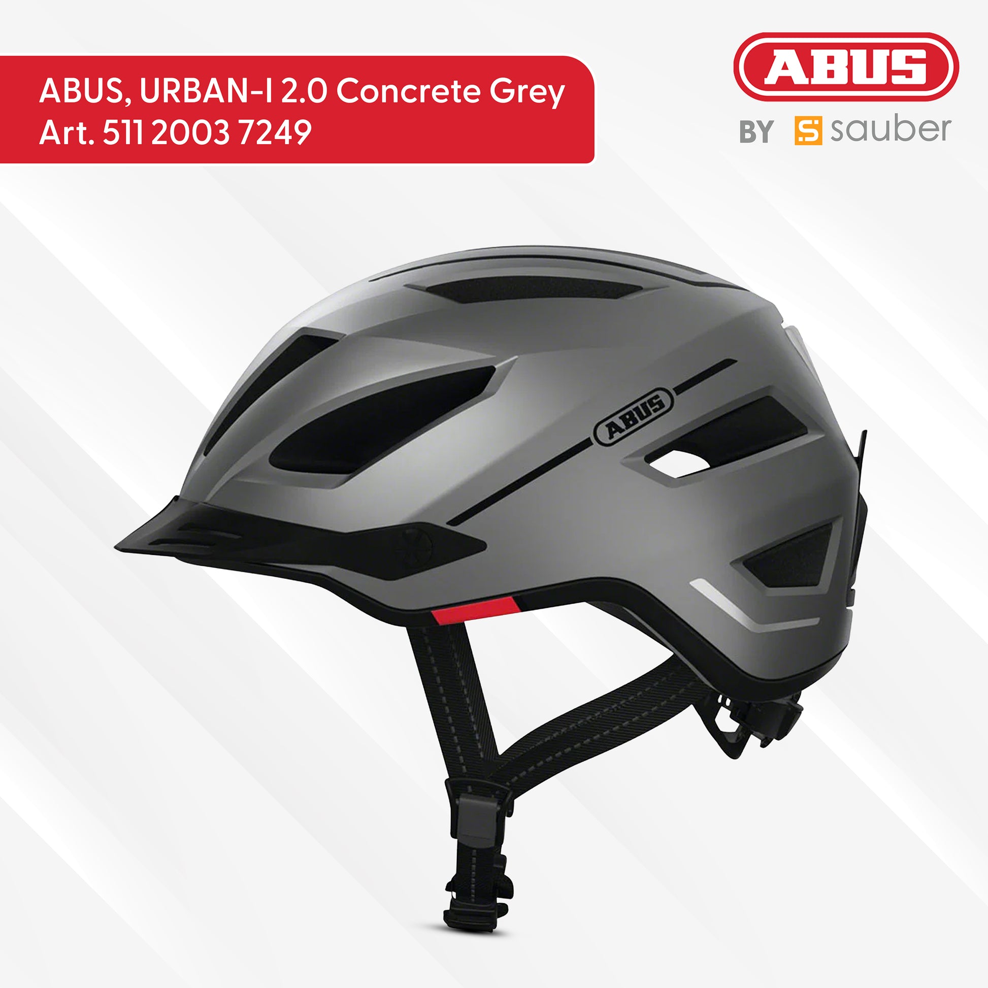 ABUS URBAN-I 2.0 concrete grey AM